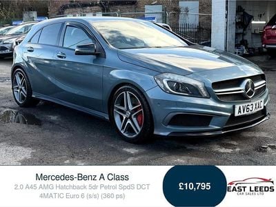 Used Mercedes A45 AMG AMG 360 HP (264 kW) 2013 Blue Hatchback