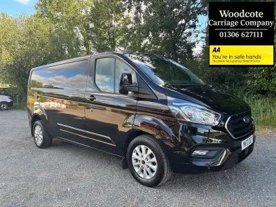 Used Ford Transit Custom Limited 170 HP (125 kW) 2023 Black Van