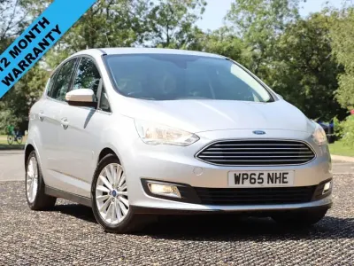 Used Ford C-MAX Titanium 125 HP (91 kW) 2015 Silver MPV