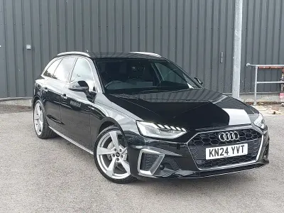 Used Audi A4 S-Line 204 HP (150 kW) 2024 Black Estate