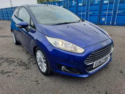 Second-hand Ford Fiesta Titanium X 2013 Albastru Hatchback