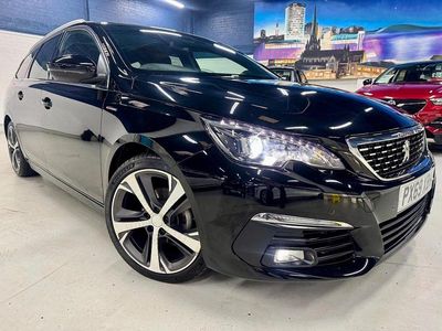 Black Used 2019 Peugeot 308 SW GT-line Estate | £11,495 (Fair price)