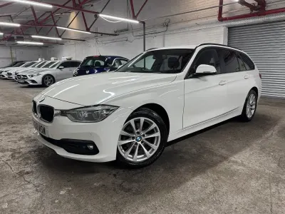 Begagnad BMW 318 2018 Vit Kombi