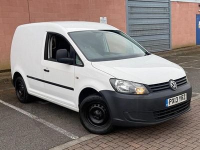 Used VW Caddy 102 HP (75 kW) 2013 White MPV