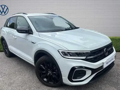 Used VW T-Roc R-line 150 HP (110 kW) 2023 White SUV