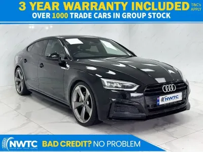 Used Audi A5 Sportback Black Edition 2019 Black Hatchback