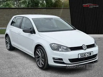 Used VW Golf VII Edition 125 HP (91 kW) 2016 White Hatchback