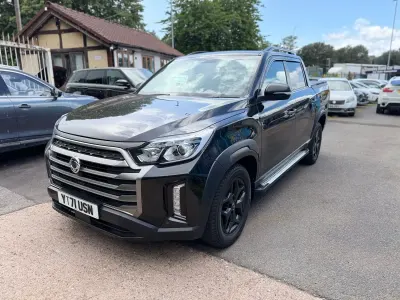 Used SsangYong Musso 2021 Black Pickup