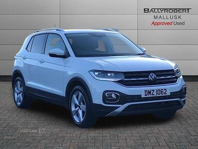 White Used 2024 VW T-Cross SEL SUV | £18,995 (Fair price)