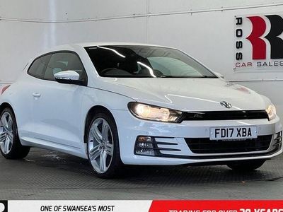 Used VW Scirocco R-line 150 HP (110 kW) 2017 White Coupe