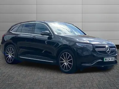 Used Mercedes EQC400 AMG line 300 kW (408 HP) 2024 Black SUV