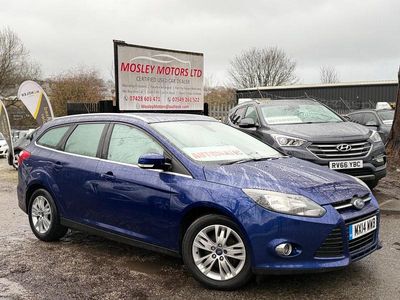 Blue Used 2014 Ford Focus Titanium Estate | £3,690 (Fair price)