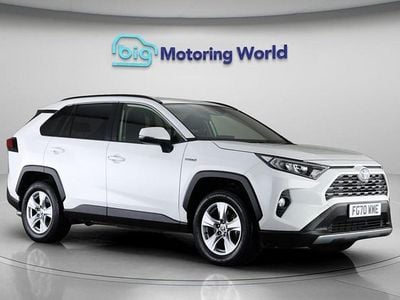 White Used 2020 Toyota RAV4 Hybrid SUV | £22,800 (Super price)