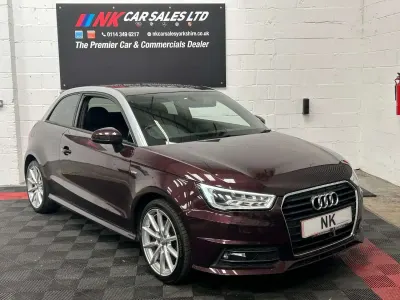 Used Audi A1 S-Line 114 HP (83 kW) 2015 Red Hatchback