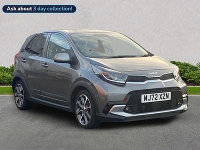 Grey Used 2022 Kia Picanto X-Line Hatchback | £13,211 (Fair price)