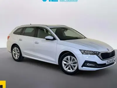 Used Skoda Octavia SE L 150 HP (110 kW) 2023 White Estate