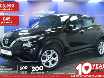 Used Nissan Juke Acenta 117 HP (86 kW) 2020 Black SUV