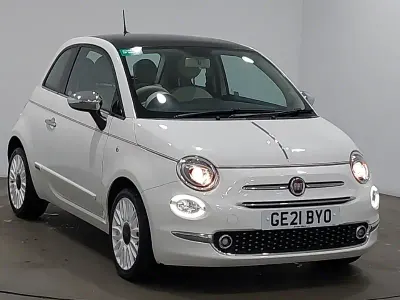 Used Fiat 500 Dolcevita 70 HP (51 kW) 2021 White Hatchback