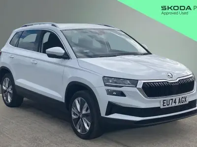 Second-hand Skoda Karoq SE L 150 CP (110 kW) 2024 Alb SUV