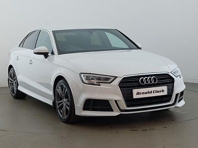 Used Audi A3 S-Line 150 HP (110 kW) 2020 White Sedan