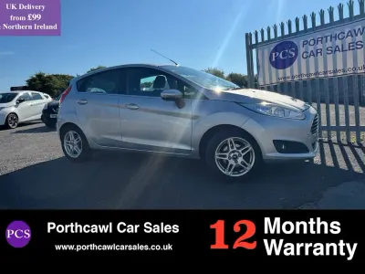 Used Ford Fiesta Zetec 82 HP (60 kW) 2013 Silver Hatchback