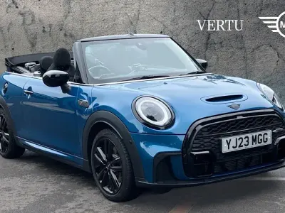 Used Mini Cooper S Cabriolet Comfort 188 HP (138 kW) 2022 Blue Cabriolet