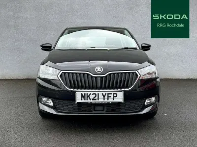 Used Skoda Fabia Colour Edition 94 HP (69 kW) 2021 Crystal black metallic Hatchback