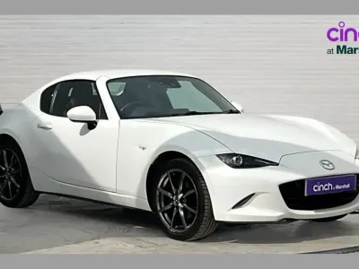 Used Mazda MX5 Inclusive 160 HP (117 kW) 2017 White Cabriolet
