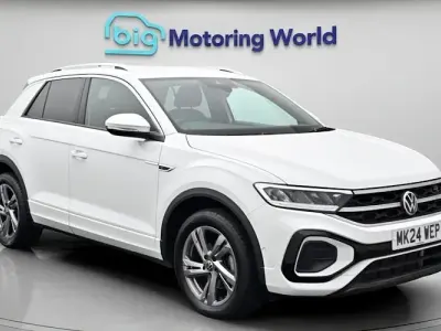 Used VW T-Roc R-line 150 HP (110 kW) 2024 White SUV