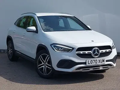Used Mercedes GLA200 163 HP (119 kW) 2021 White SUV