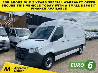 Used Mercedes Sprinter Progressive 150 HP (110 kW) 2022 White Van