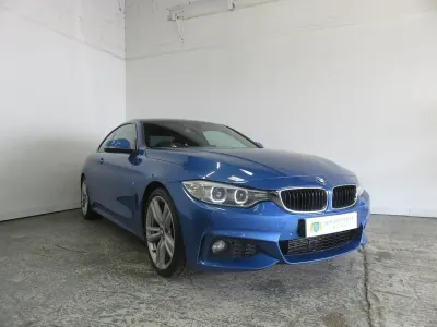 Used BMW 420 Coupé M Sport 184 HP (135 kW) 2013 Blue Coupe