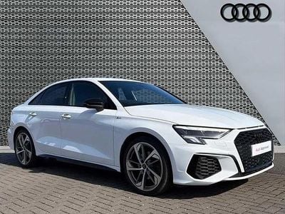 Used Audi A3 Black Edition 147 HP (108 kW) 2024 White Sedan