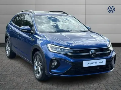 Used VW Taigo R-line 110 HP (80 kW) 2023 Blue SUV