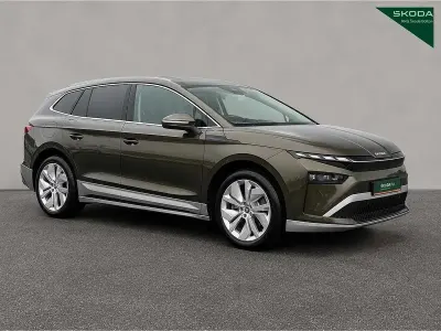 Used Skoda Enyaq iV 210 kW (286 HP) 2025 Olive green metallic SUV