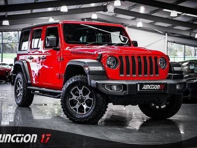 Used Jeep Wrangler Rubicon 2021 Red SUV