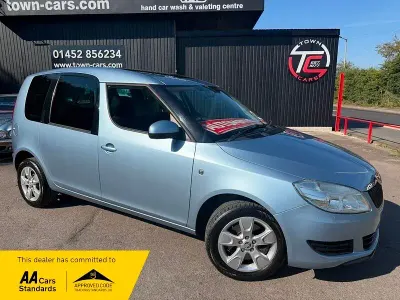 Used Skoda Roomster SE 105 HP (77 kW) 2014 Blue MPV