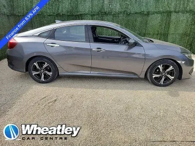 Używany Honda Civic EX 126 KM (92 kW) 2019 Szary Sedan/Limuzyna