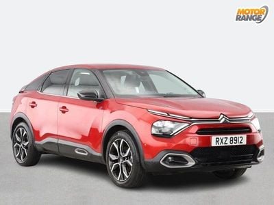 Used Citroën e-C4 Shine 100 kW (136 HP) 2022 Red Hatchback