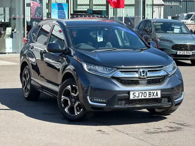 Used Honda CR-V SR 190 HP (139 kW) 2020 Blue SUV