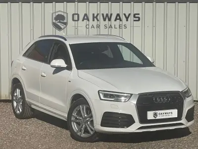 Używany Audi Q3 S-Line 184 KM (135 kW) 2016 Biały SUV
