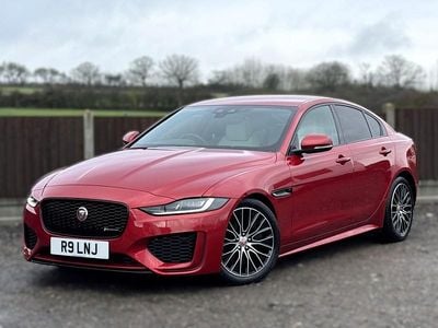 Used Jaguar XE R-Dynamic 249 HP (183 kW) 2019 Red Sedan