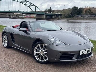 Used Porsche 718 Boxster 300 HP (220 kW) 2017 Grey Cabriolet