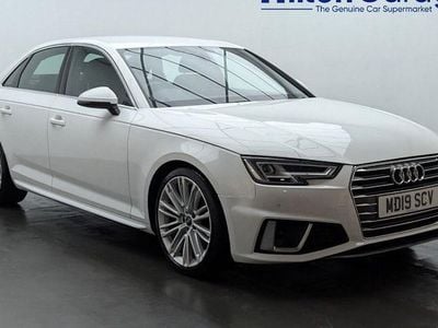 White Used 2019 Audi A4 S-Line Sedan | £16,850 (Good price)
