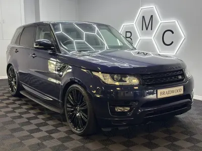 Używany Land Rover Range Rover Sport HSE 306 KM (225 kW) 2016 Niebieski SUV