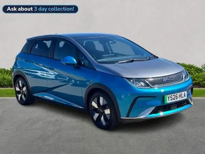 New BYD Dolphin Design 150 kW (204 HP) 2026 White Hatchback