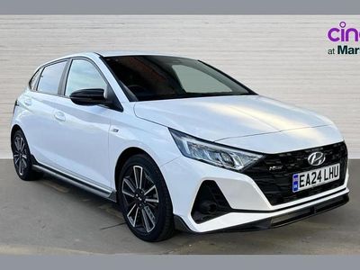 White Used 2024 Hyundai i20 N Line Hatchback | £16,990 (Fair price)