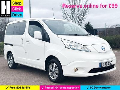 Used Nissan e-NV200 80 kW (109 HP) 2020 White MPV