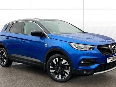 Used Vauxhall Grandland X Edition 130 HP (95 kW) 2021 Blue SUV