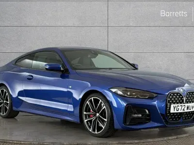 Used BMW 420 Coupé M Sport 190 HP (139 kW) 2022 Blue Coupe